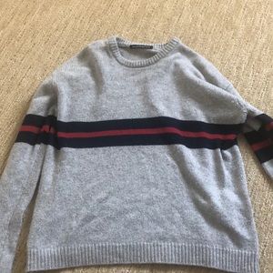 brandy striped sweater
